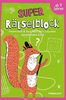 Super Rätselblock ab 9 Jahren.Kreuzworträtsel, Buchstabensalate, Labyrinthe und viele andere Rätsel: 128 Seiten Rätselspaß - 25 unterschiedliche Rätselarten (Rätsel, Spaß, Spiele)