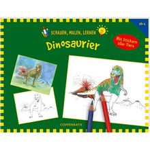 Schauen, Malen, Lernen: Dinosaurier