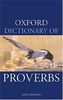 Oxford Dictionary of Proverbs (Oxford Paperback Reference)