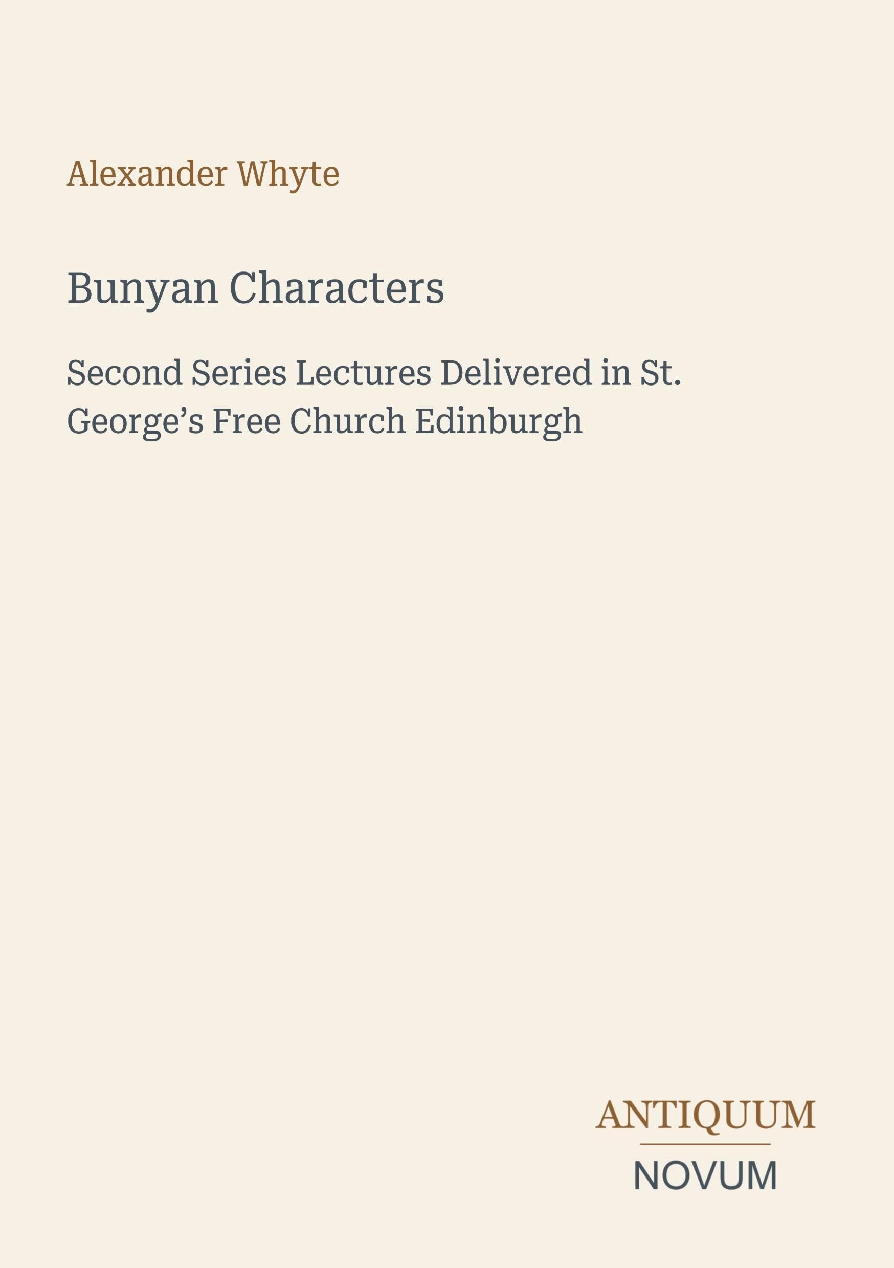 Bunyan Characters