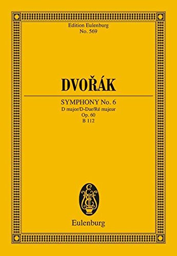 Eulenburg Studienpartituren   Sinfonie Nr 6 D-Dur op60 B 112 Partitur - Antonin Dvorak Kartoniert (TB)