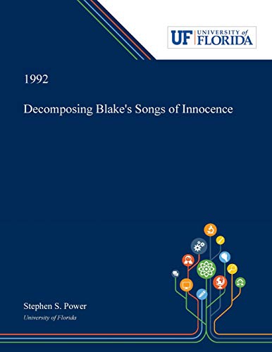 Decomposing Blake's Songs of Innocence