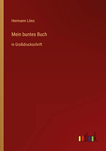 Mein buntes Buch: in Großdruckschrift