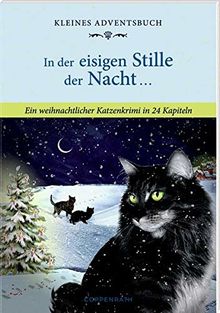 Kleines Adventsbuch - In der eisigen Stille der Nacht …: Ein weihnachtlicher Katzenkrimi in 24 Kapiteln