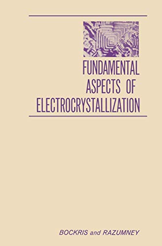Fundamental Aspects of Electrocrystallization