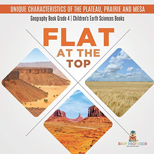 Flat at the Top: Unique Characteristics of the Plateau, Prairie and Mesa Geography Book Grade 4 Children's Earth Sciences Books