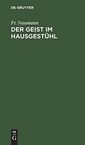 Der Geist im Hausgestühl: Ausstattungsbriefe