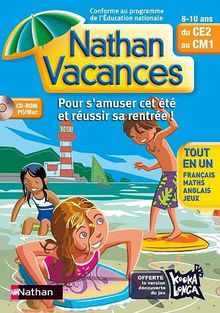 Nathan Vacances  du CE2 au CM1 [Import]