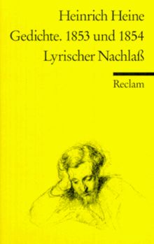 Gedichte. 1853 und 1854