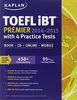 Kaplan TOEFL iBT Premier 2014-2015 with 4 Practice Tests: Book + CD + Online + Mobile (Kaplan Test Prep)