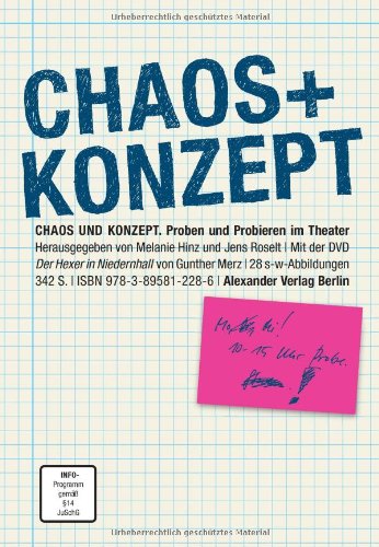 Chaos und Konzept m DVD - Melanie Hinz Jens Roselt Kartoniert (TB)