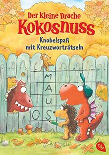 Der kleine Drache Kokosnuss - Knobelspaß mit Kreuzworträtseln: Rätselblock mit jeder Menge Such- und Ratespaß