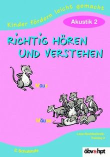 Kinder fördern leicht gemacht, Richtig hören und verstehen