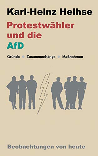Protestwähler und die AfD: Gründe - Zusammenhänge - Maßnahmen (Beobachtungen von heute)