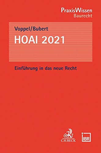 HOAI 2021 - Reinhard Voppel Christoph Bubert Kartoniert (TB)