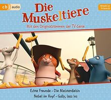 Die Muskeltiere – Hörspiel zur TV-Serie 02: Echte Freunde. Die Meisterdiebin. Nebel im Kopf. Gulli lass los.