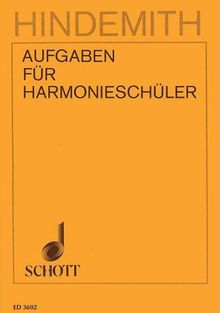 Aufgaben für Harmonieschüler: Teil 1.