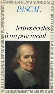 Lettres écrites à un provincial