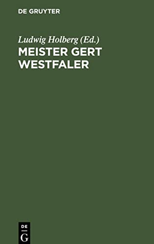 Meister Gert Westfaler: Komödie in einem Acte. Bei Gelegenheit seines am 3. December 1884 gefeierten zweihundertjährigen Geburtstages. Für die ... von Julius Hoffory und Dr. Paul Schlenther