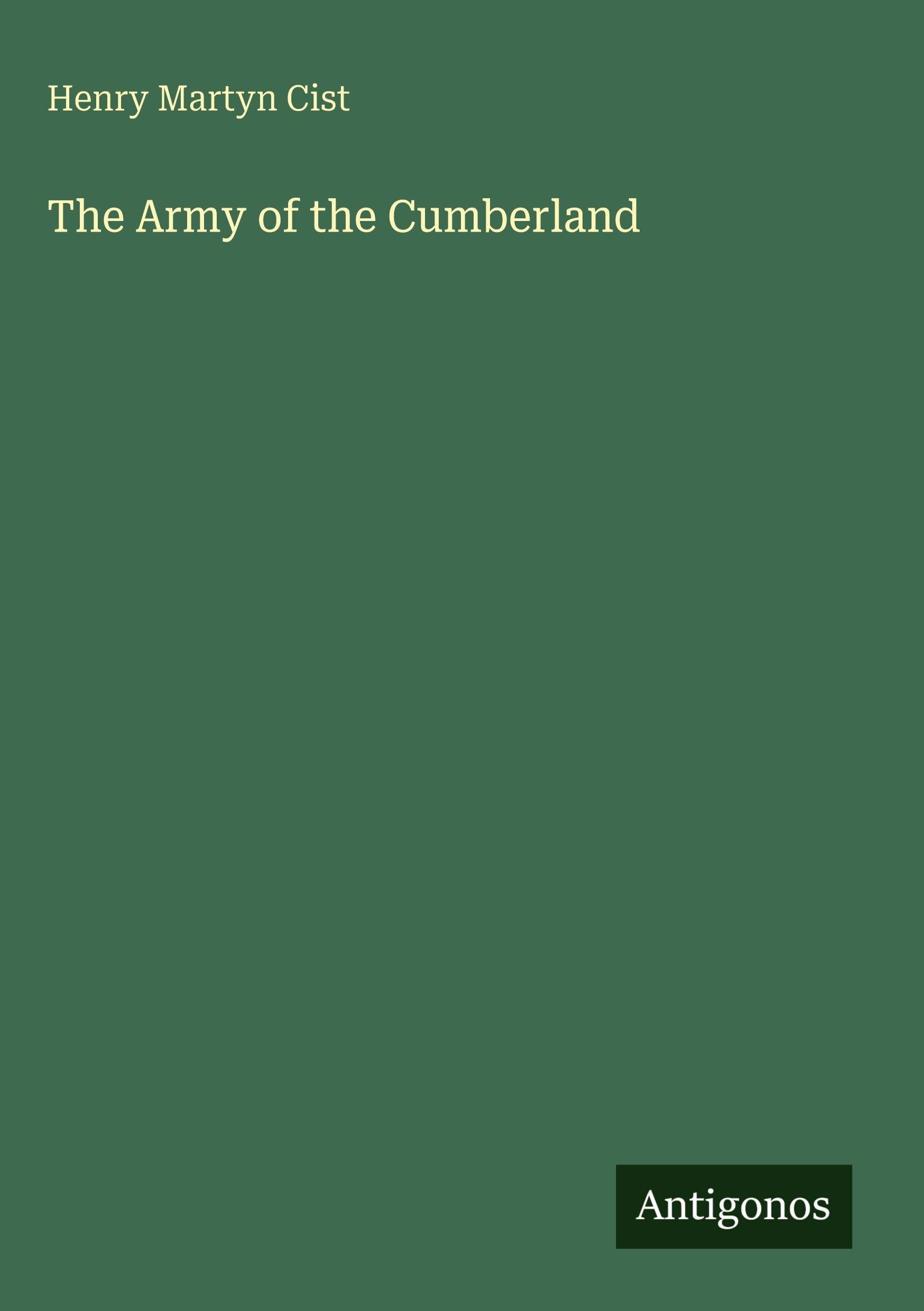 The Army of the Cumberland