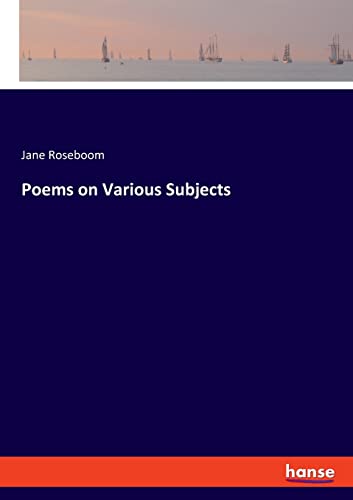 Poems on Various Subjects: DE