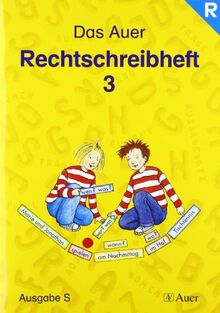 Das Auer Sprachbuch. Ausgabe für Baden-Württemberg / Rechtschreibheft 3. Schuljahr