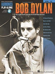 Harmonica Play Along Volume 12 Dylan Bob Harm BK/CD