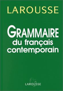 Grammaire Larousse Du Francais Contemporain