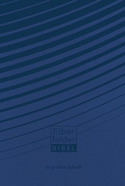 Elberfelder Bibel in großer Schrift, Kunstleder