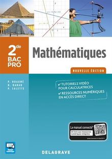 Mathématiques, 2de bac pro