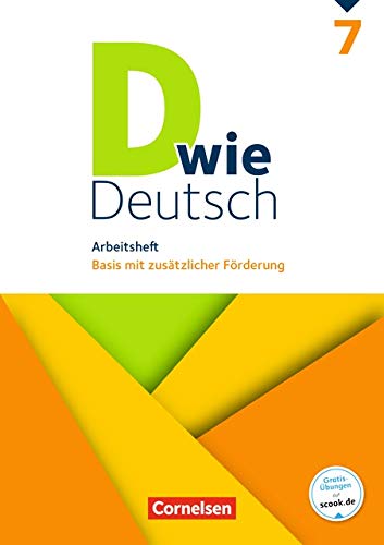 D wie Deutsch - Zu allen Ausgaben - 7 Schuljahr - Sven Grünes Ulrich Deters Sandra Heidmann-Weiß Isabel Tebarth Elisabeth Schäpers Michaela Krauß Barbara Wohlrab Beate Hallmann Corinna Nagel Ricarda Lohrsträter Mona Miethke-Frahm Kartoniert (TB)