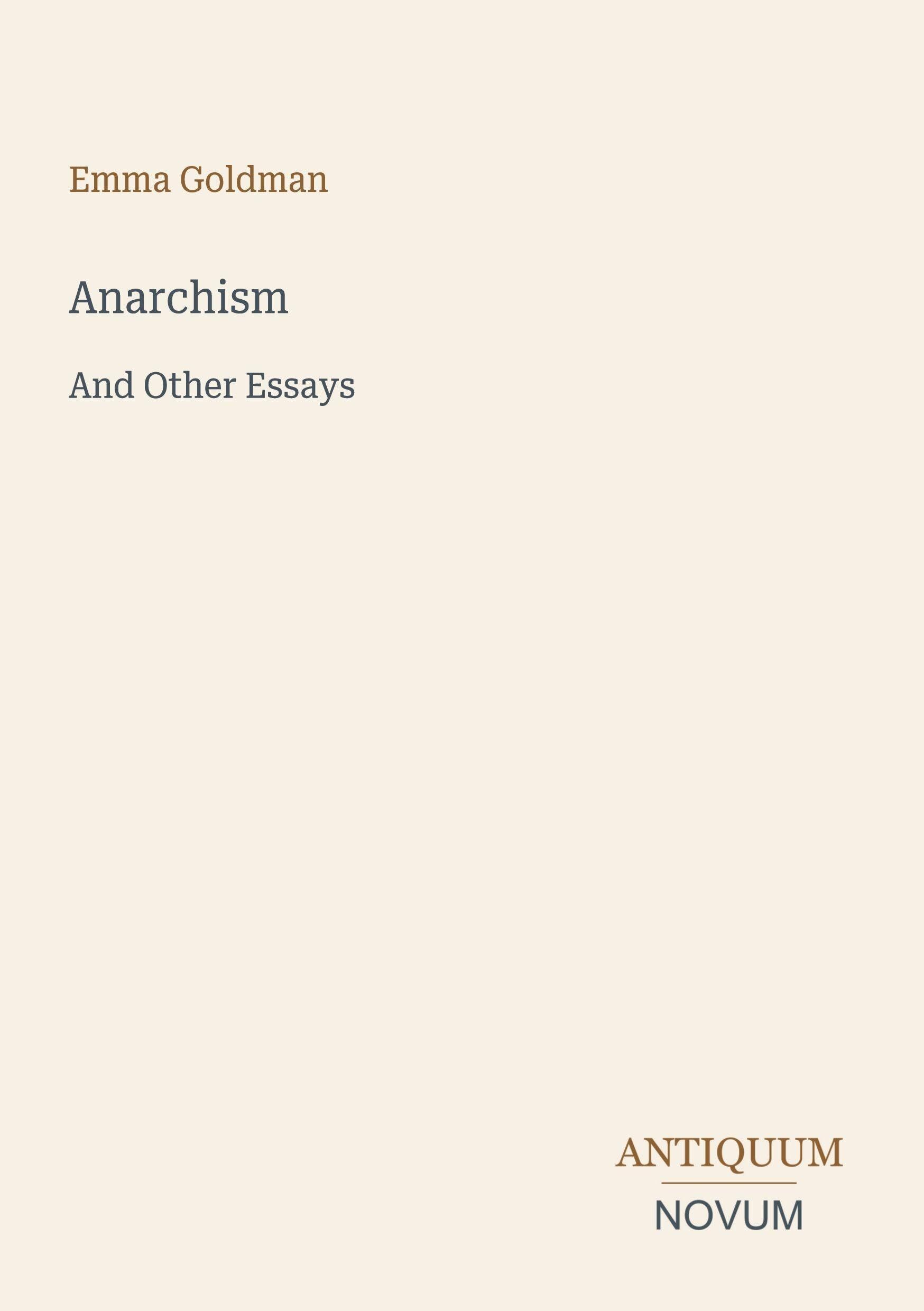 Anarchism