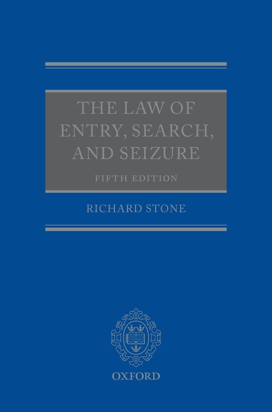 LAW OF ENTRY SEARCH & SEIZURE 5E C