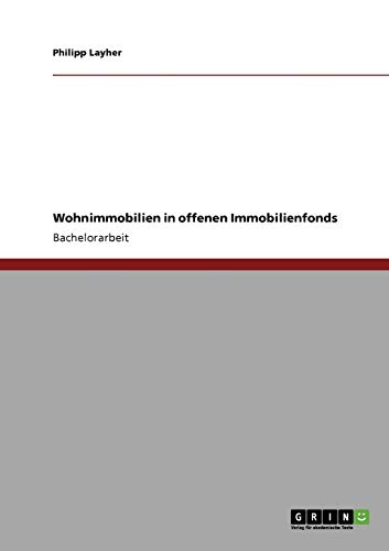 Wohnimmobilien in offenen Immobilienfonds