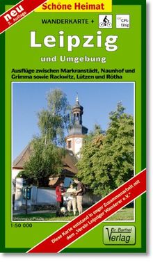 Doktor Barthel Wander- und Radwanderkarten, Leipzig und Umgebung