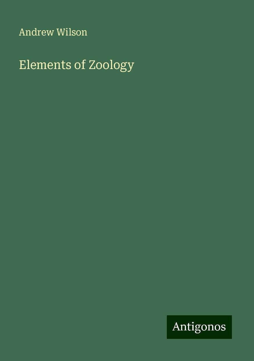 Elements of Zoology