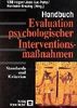 Evaluation psychologischer Interventionsmaßnahmen: Standards und Kriterien: Ein Handbuch