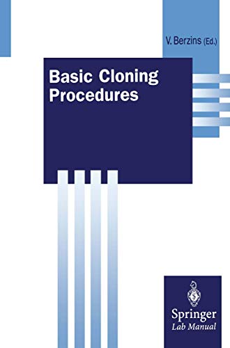 Basic Cloning Procedures (Springer Lab Manuals)