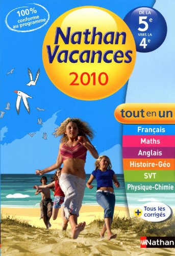 Nathan Vacances Tout En Un De La 5e Vers La 4e De Hélène Maggiori Kalnin