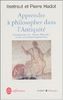 Apprendre à philosopher dans l'Antiquité : l'enseignement du manuel d'Epictète et son commentaire néoplatonicien