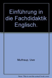 Einführung in die Fachdidaktik Englisch.