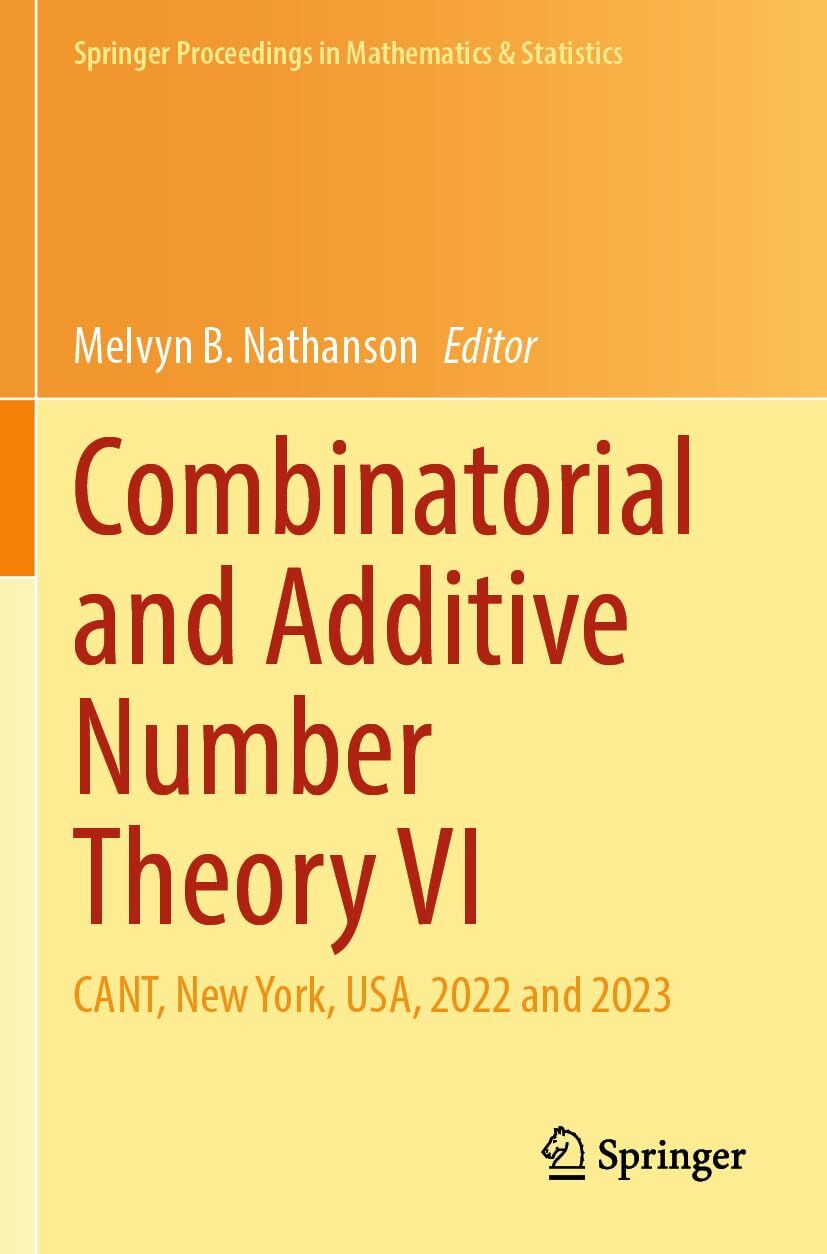 Combinatorial and Additive Number Theory VI