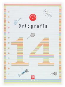 Cuaderno 14 de ortografía. 5 Primaria