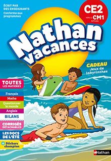 Nathan vacances, CE2 vers le CM1, 8-9 ans : toutes les matières