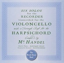 Six Solos for the Recorder Transcribed Violincello