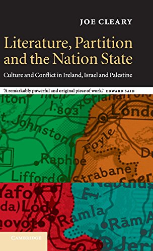 Literature, Partition and the Nation-State: Culture and Conflict in Ireland, Israel and Palestine (Cultural Margins, Band 10)