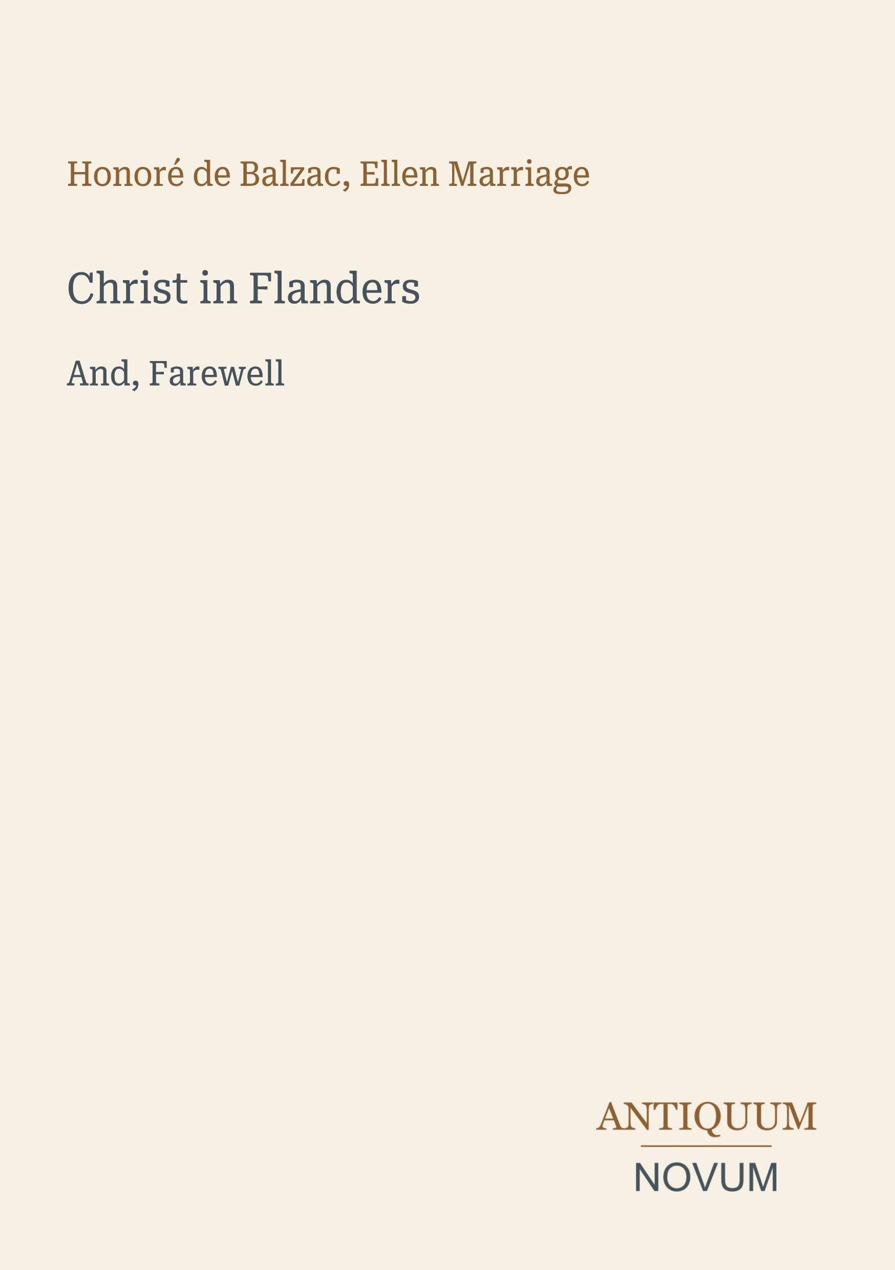 Christ in Flanders