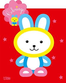 Le petit lapin : coloriage