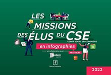 Les missions des élus du CSE en infographies pratiques : 2022