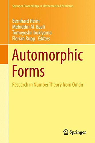 Automorphic Forms: Research in Number Theory from Oman (Springer Proceedings in Mathematics & Statistics)